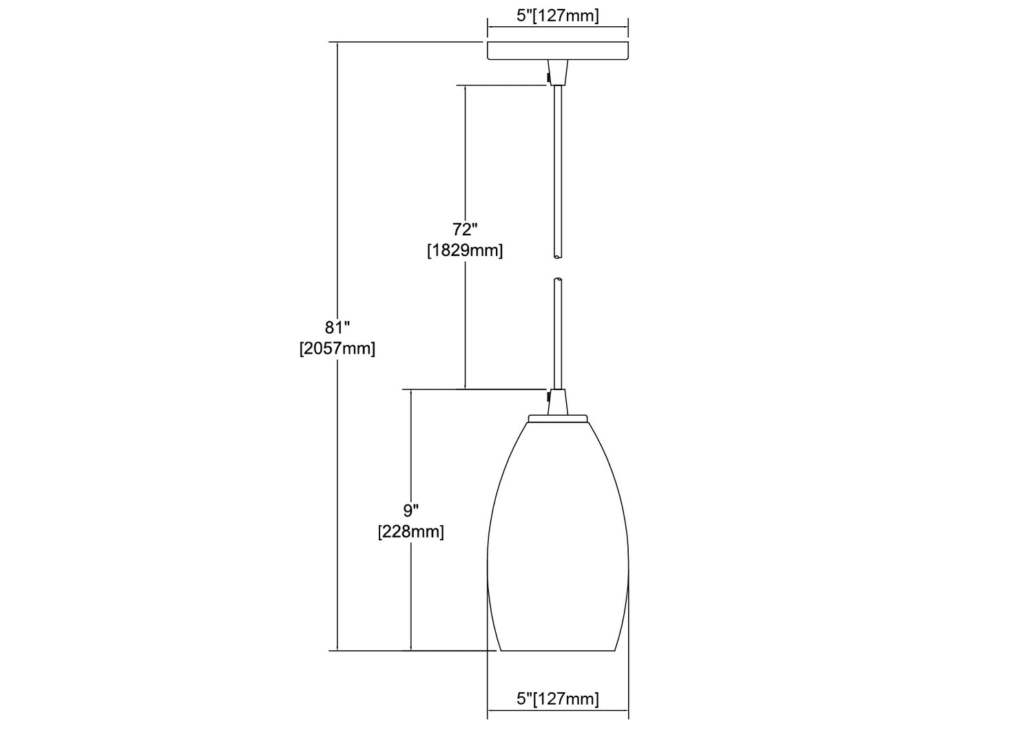 ELK Home - 85211/1 - One Light Mini Pendant - Turbulence - Satin Nickel