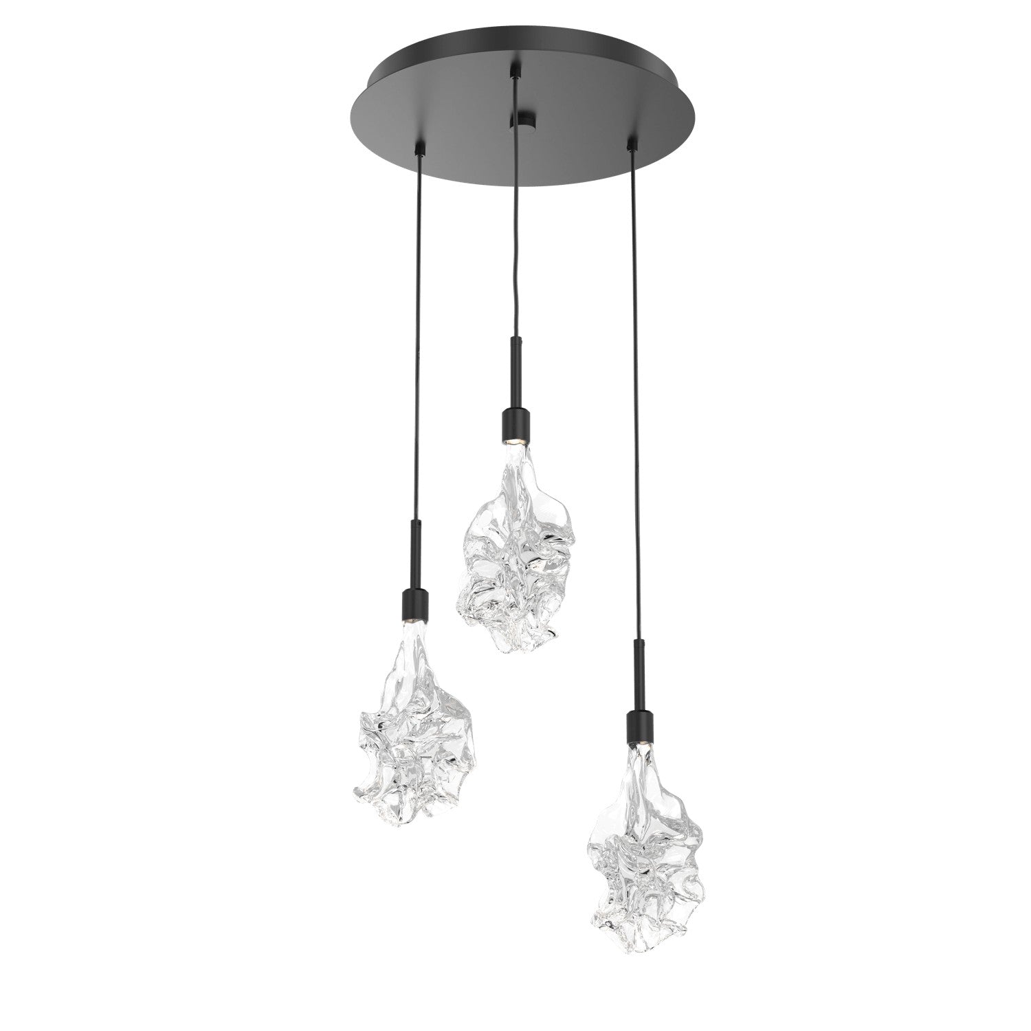 Hammerton Studio - CHB0059-03-MB-BC-C01-L1 - LED Pendant - Blossom - Matte Black