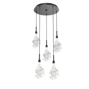 Hammerton Studio - CHB0059-05-MB-BC-C01-L1 - LED Pendant - Blossom - Matte Black