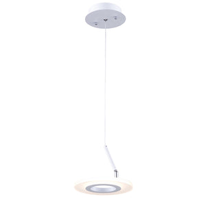 Artcraft - AC7067 - LED Pendant - Phoenix - White