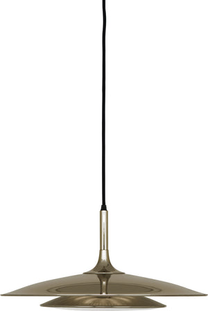 Robert Abbey - 3390 - Three Light Pendant - Axiom - Polished Gold