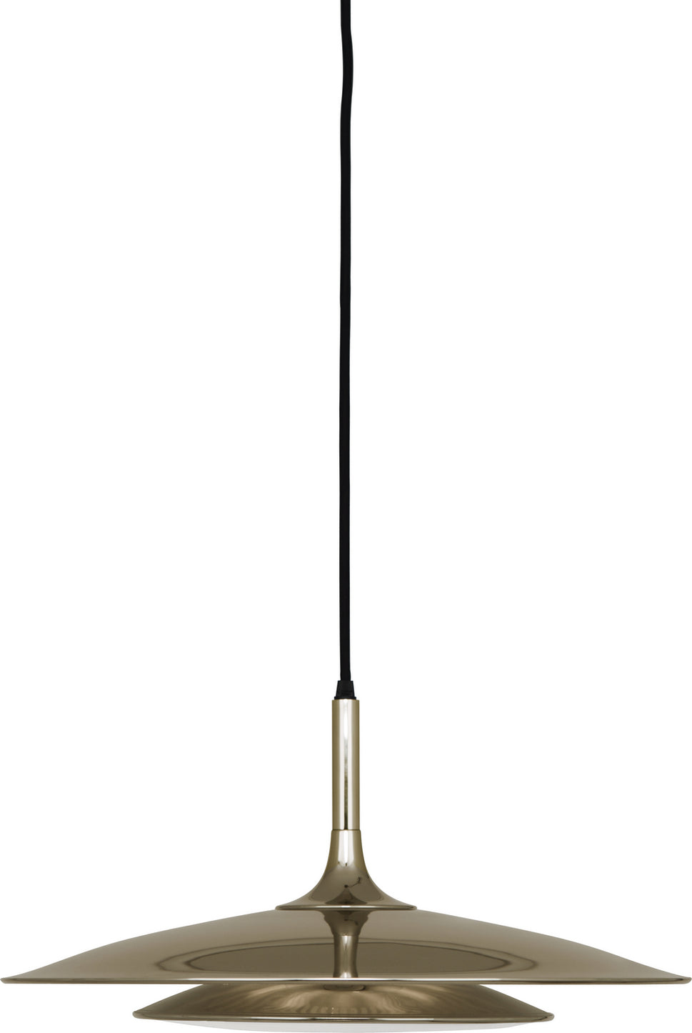 Robert Abbey - 3390 - Three Light Pendant - Axiom - Polished Gold
