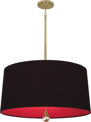 Robert Abbey - BN339 - Three Light Pendant - Williamsburg Custis - Modern Brass