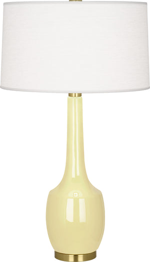 Robert Abbey - BT701 - One Light Table Lamp - Delilah - Butter Glazed Ceramic