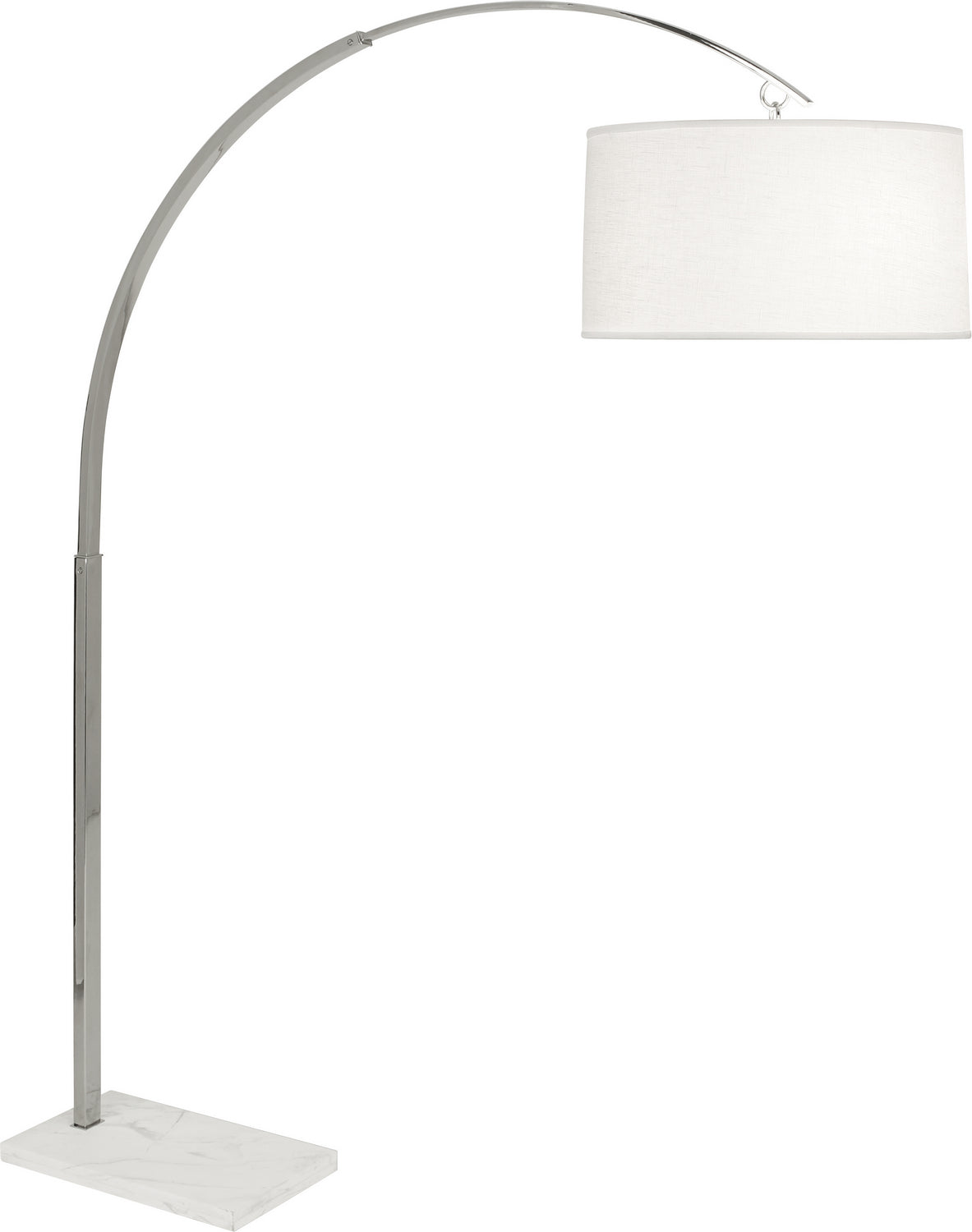 Robert Abbey - S2287 - Two Light Floor Lamp - Archer - Polished Nickel