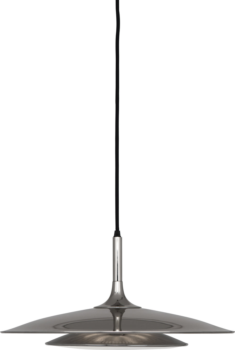 Robert Abbey - S3390 - Three Light Pendant - Axiom - Polished Nickel