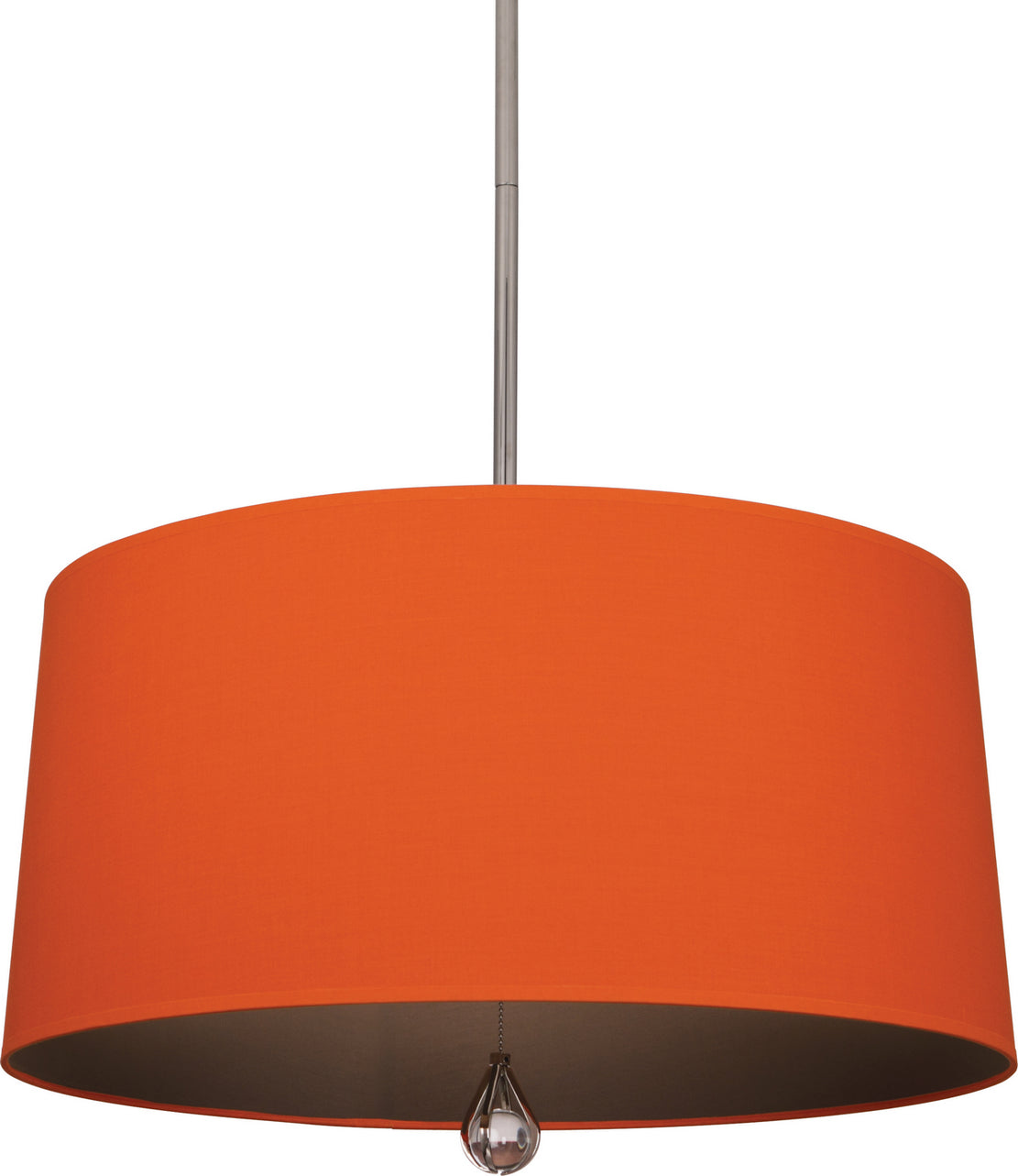 Robert Abbey - WB337 - Three Light Pendant - Williamsburg Custis - Polished Nickel