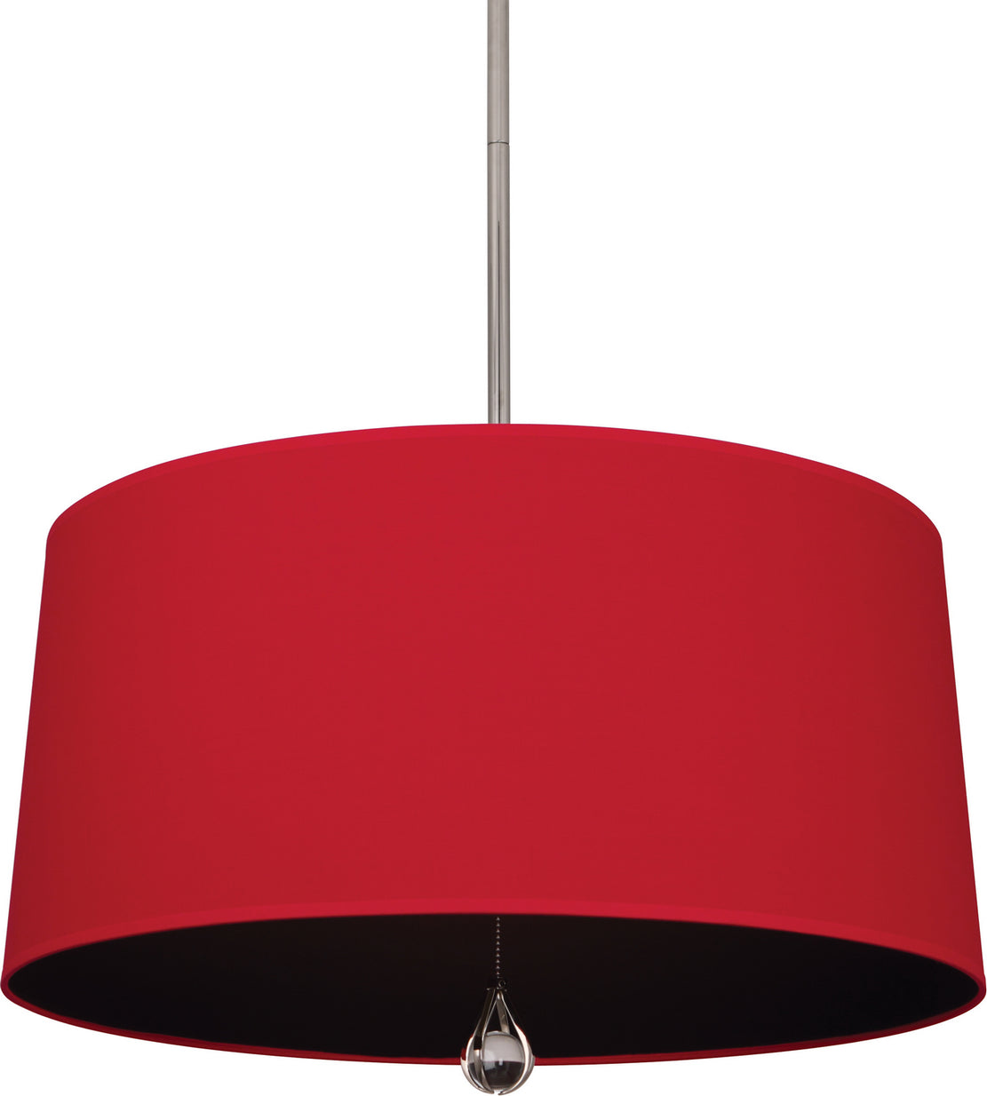 Robert Abbey - WB338 - Three Light Pendant - Williamsburg Custis - Polished Nickel