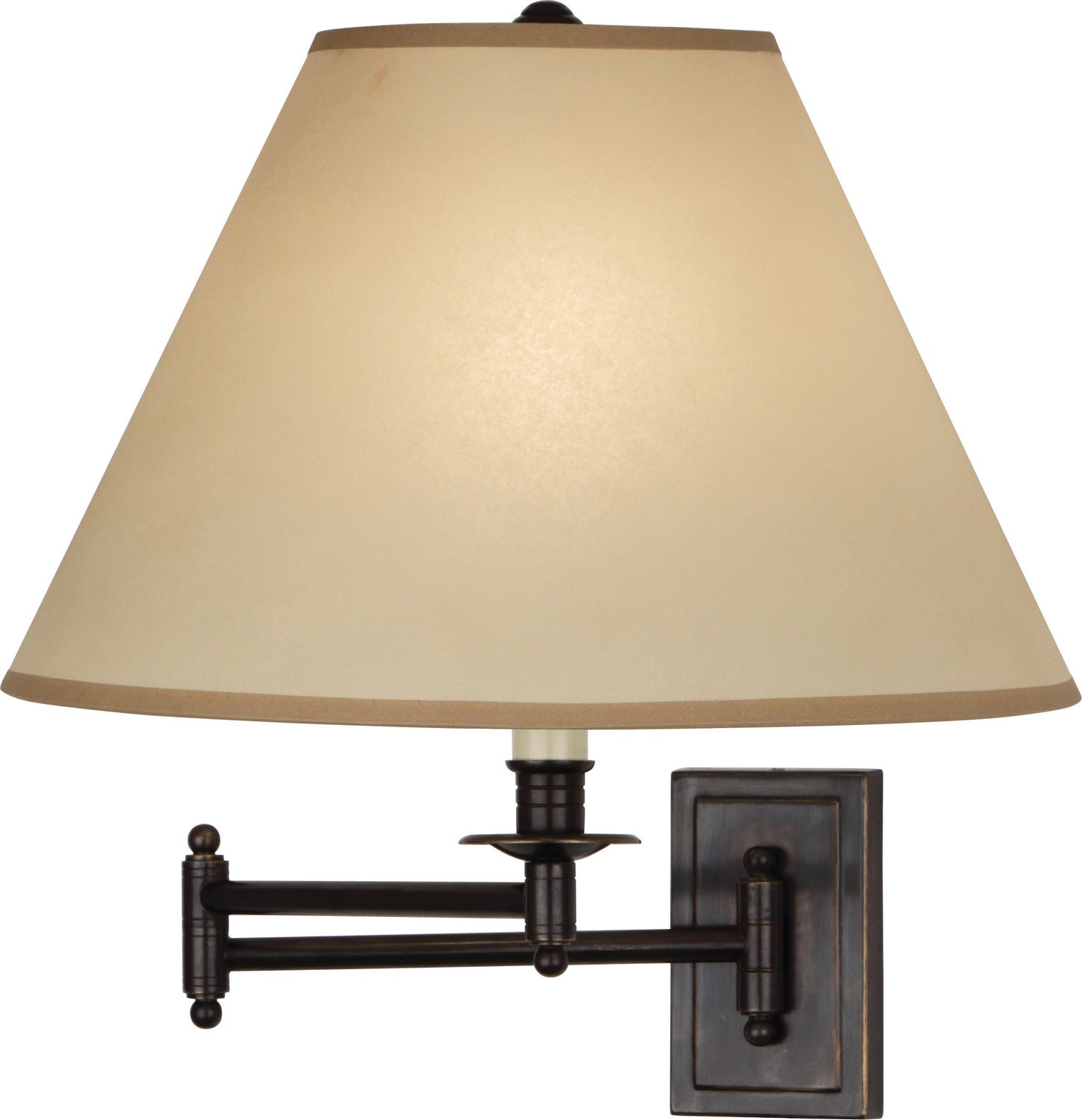Robert Abbey - Z1504XXX - One Light Wall Swinger - Kinetic - Deep Patina Bronze