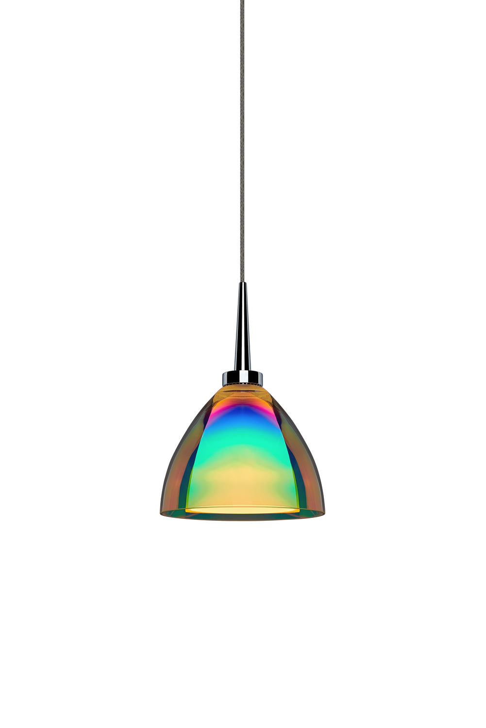 Bruck Lighting - 223908ch/MP - LED Pendant - Rainbow - Chrome