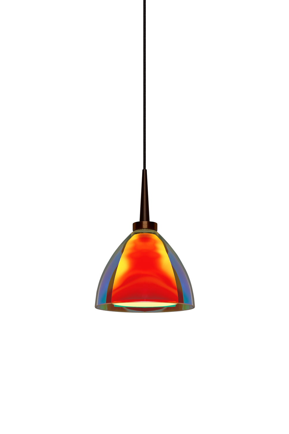 Bruck Lighting - 223919bz/MP - LED Pendant - Rainbow - Bronze