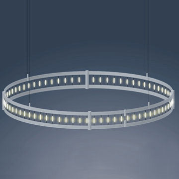 Bruck Lighting - 225090/LED/MC - LED Ring - Flight - Matte Chrome