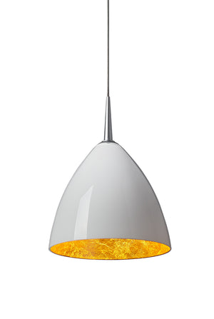 Bruck Lighting - 320730ch/MP - One Light Pendant - Cleo - Chrome