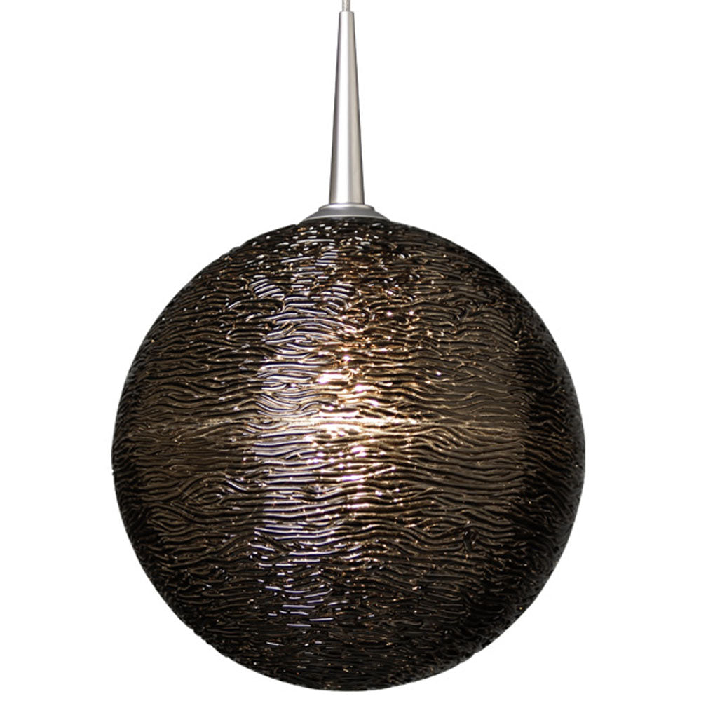 Bruck Lighting - 320894ch/MP - One Light Pendant - Dazzle - Chrome