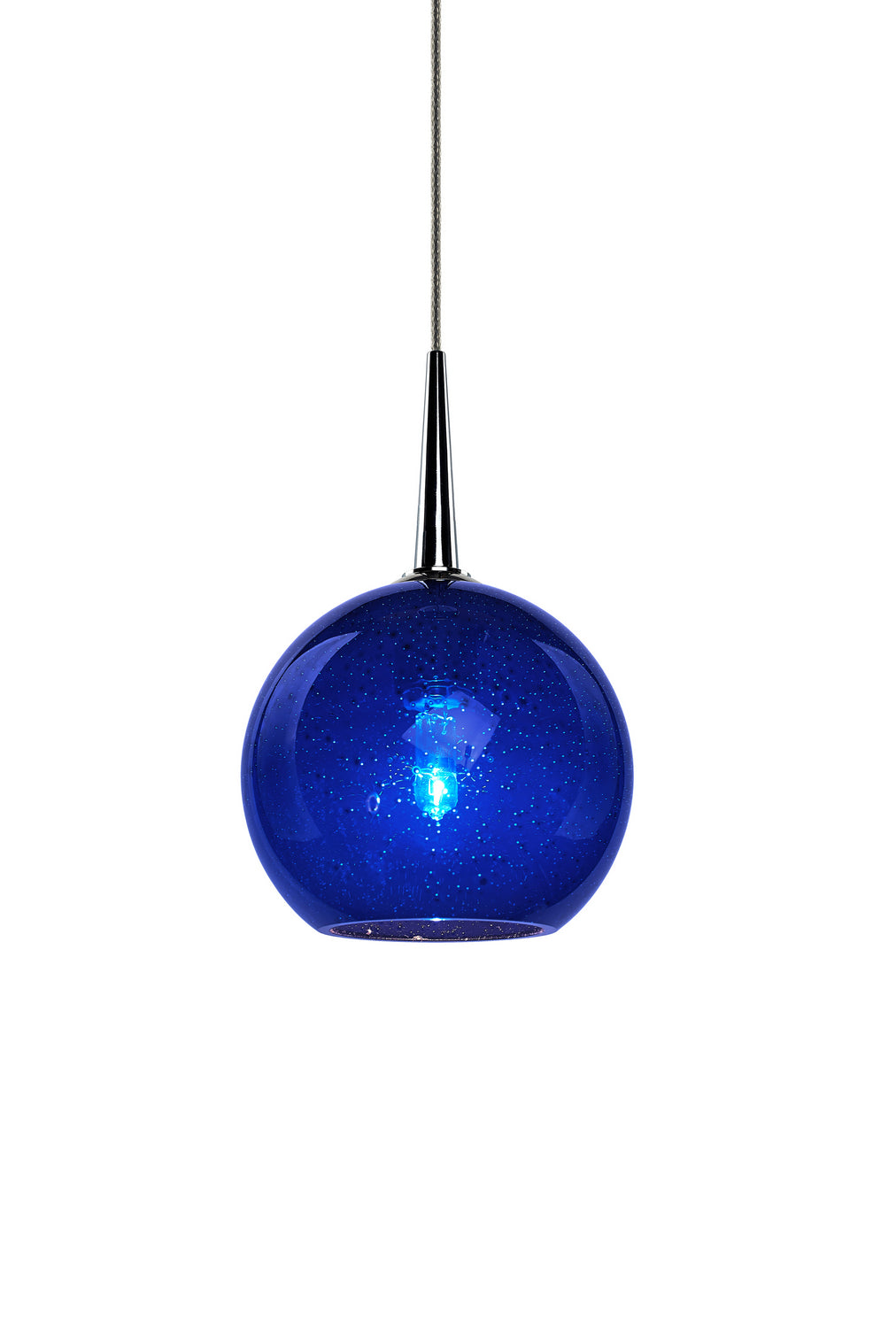 Bruck Lighting - 320915ch/MP - One Light Pendant - Bobo - Chrome