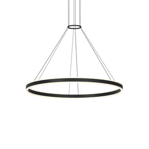 Sonneman - 2307.25 - LED Pendant - Double Corona - Satin Black