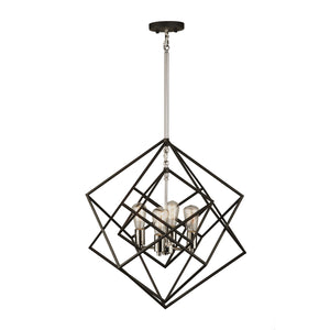 Artcraft - AC11114PN - Four Light Chandelier - Artistry - Polished Nickel