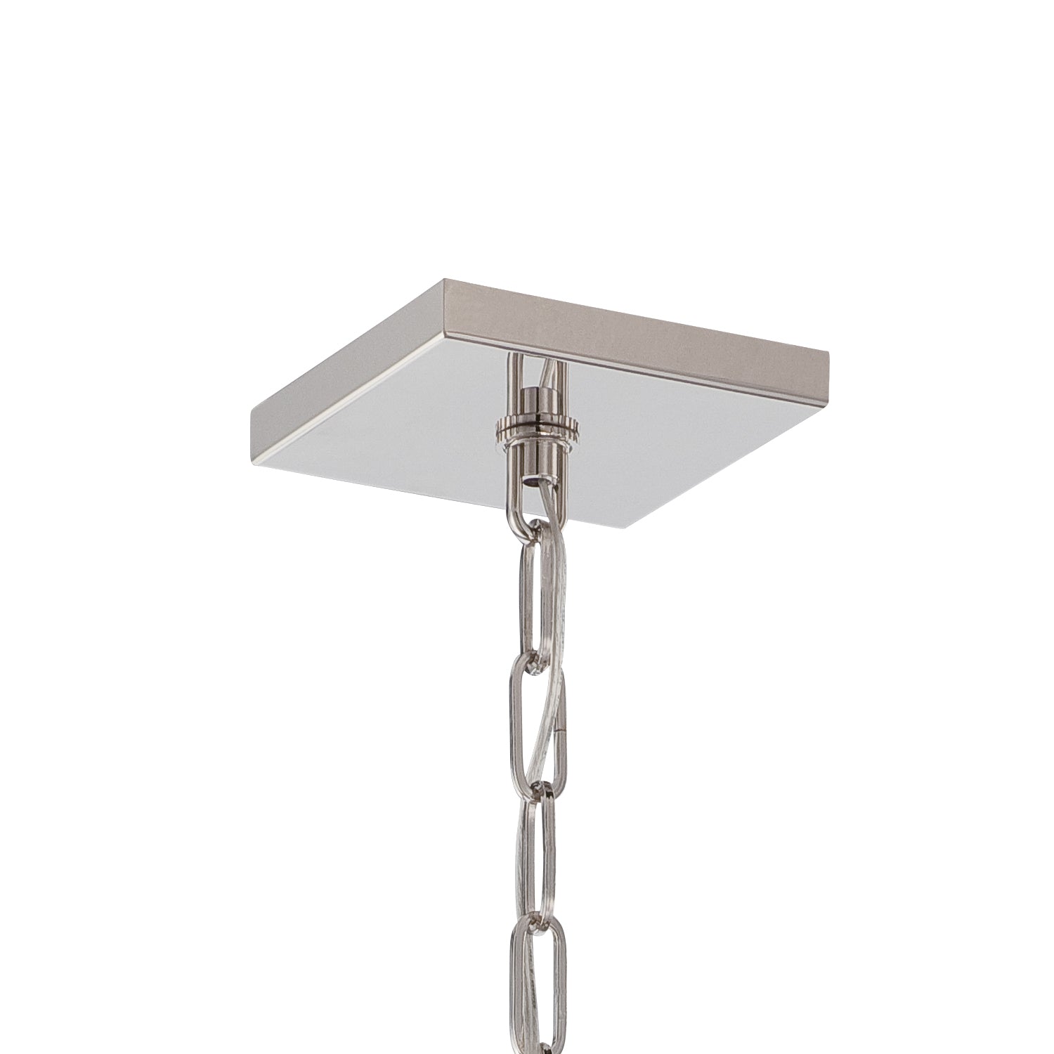 Crystorama - 2245-PN_NOSHADE - Four Light Chandelier - Sylvan - Polished Nickel