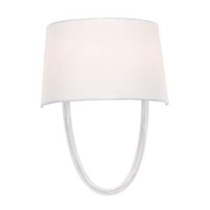 Crystorama - 9902-CLEAR - Two Light Wall Sconce - Stella - Polished Chrome