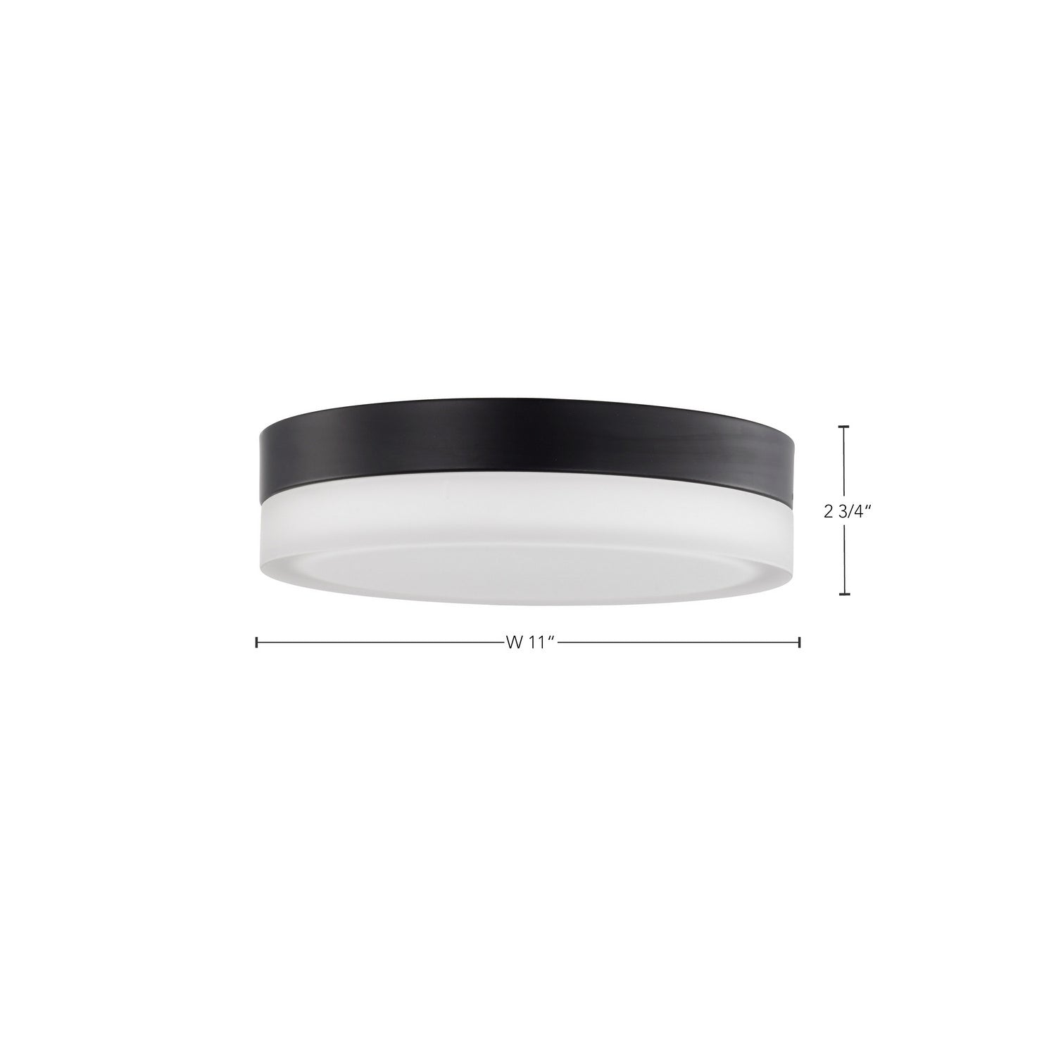 Nuvo Lighting - 62-469 - LED Flush Mount - Pi - Black