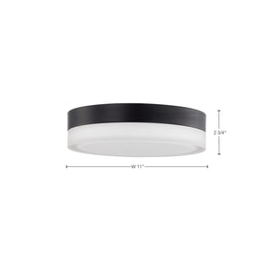 Nuvo Lighting - 62-469 - LED Flush Mount - Pi - Black