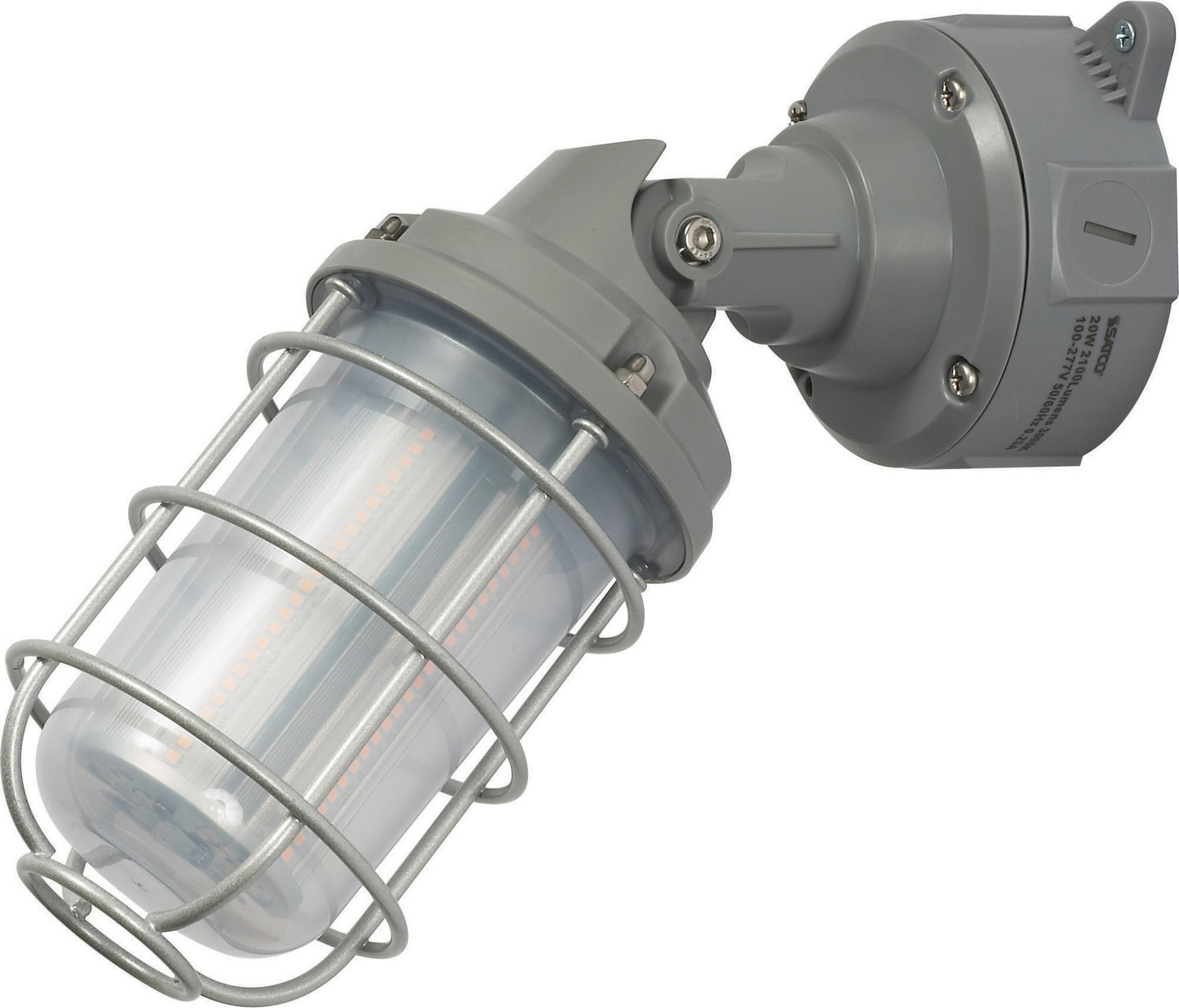 Nuvo Lighting - 65-171 - LED Adjustable Vapor Tight - Gray