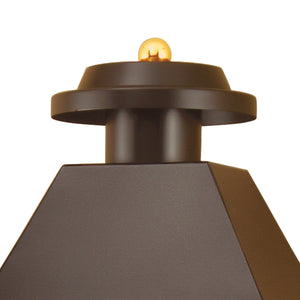 Norwell Lighting - 1059-BR-CL - One Light Wall Mount - American Heritage - Bronze