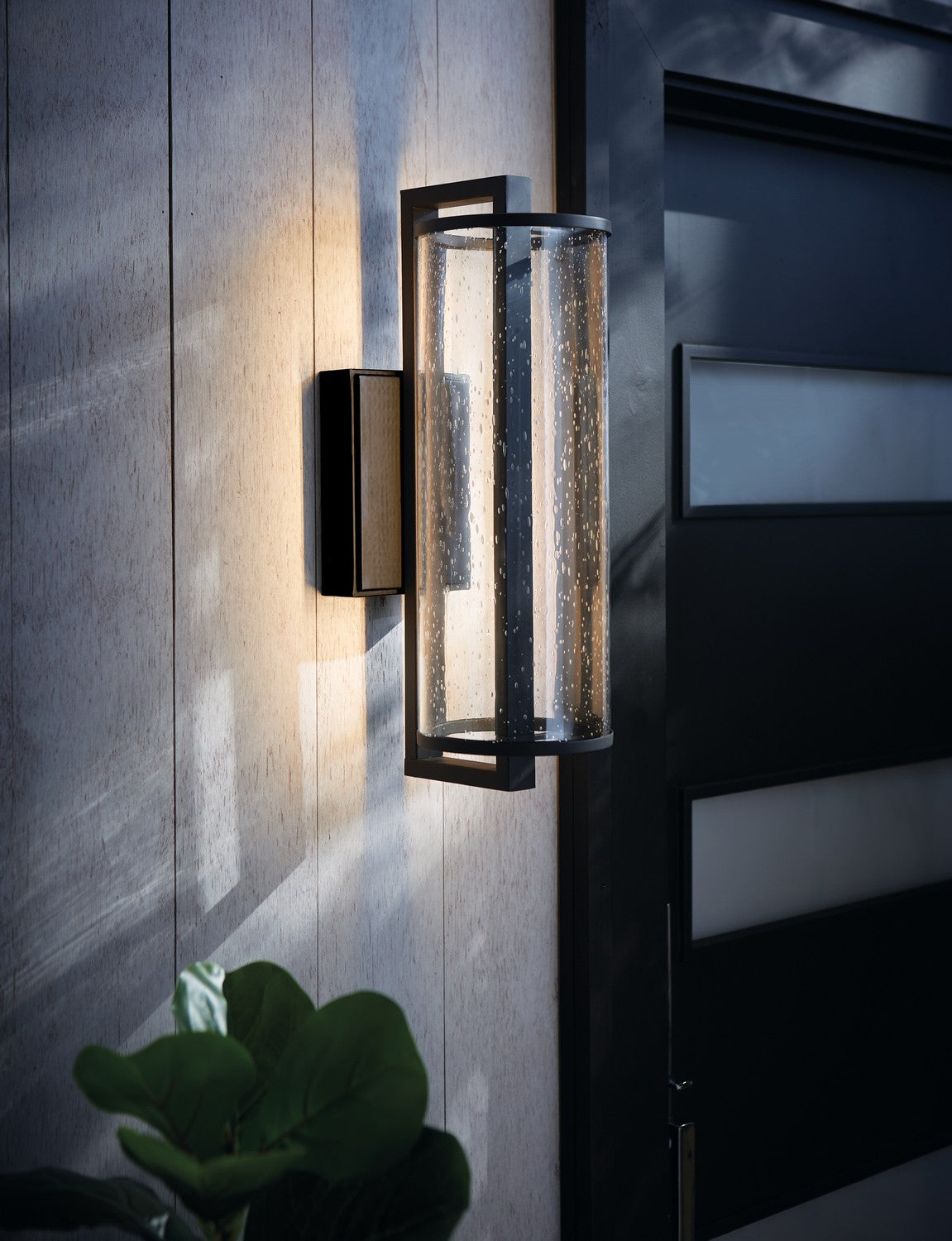 Norwell Lighting - 1230-MB-SE - LED Outdoor Wall Mount - Candela - Matte Black