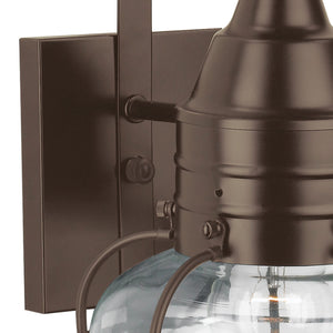 Norwell Lighting - 1513-BR-CL - One Light Wall Mount - Classic Onion - Bronze With Clear Glass