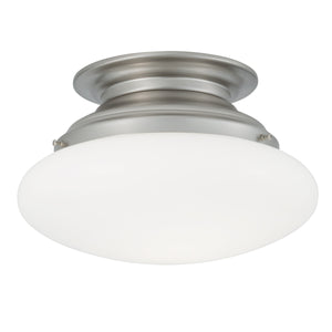 Norwell Lighting - 5370-BN-SO - One Light Flush Mount - Clayton - Brush Nickel