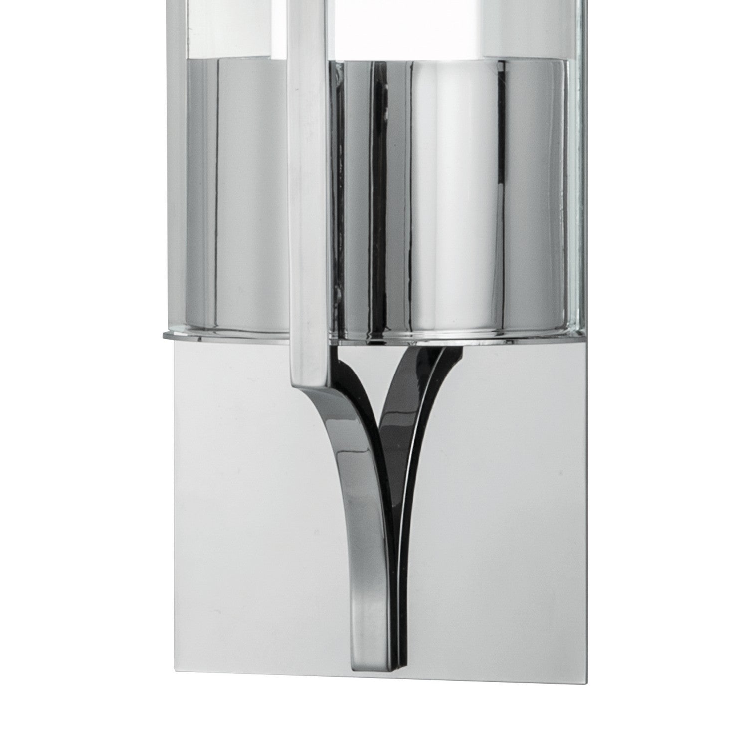 Norwell Lighting - 8144-CH-CL - LED Wall Sconce - Slope - Chrome