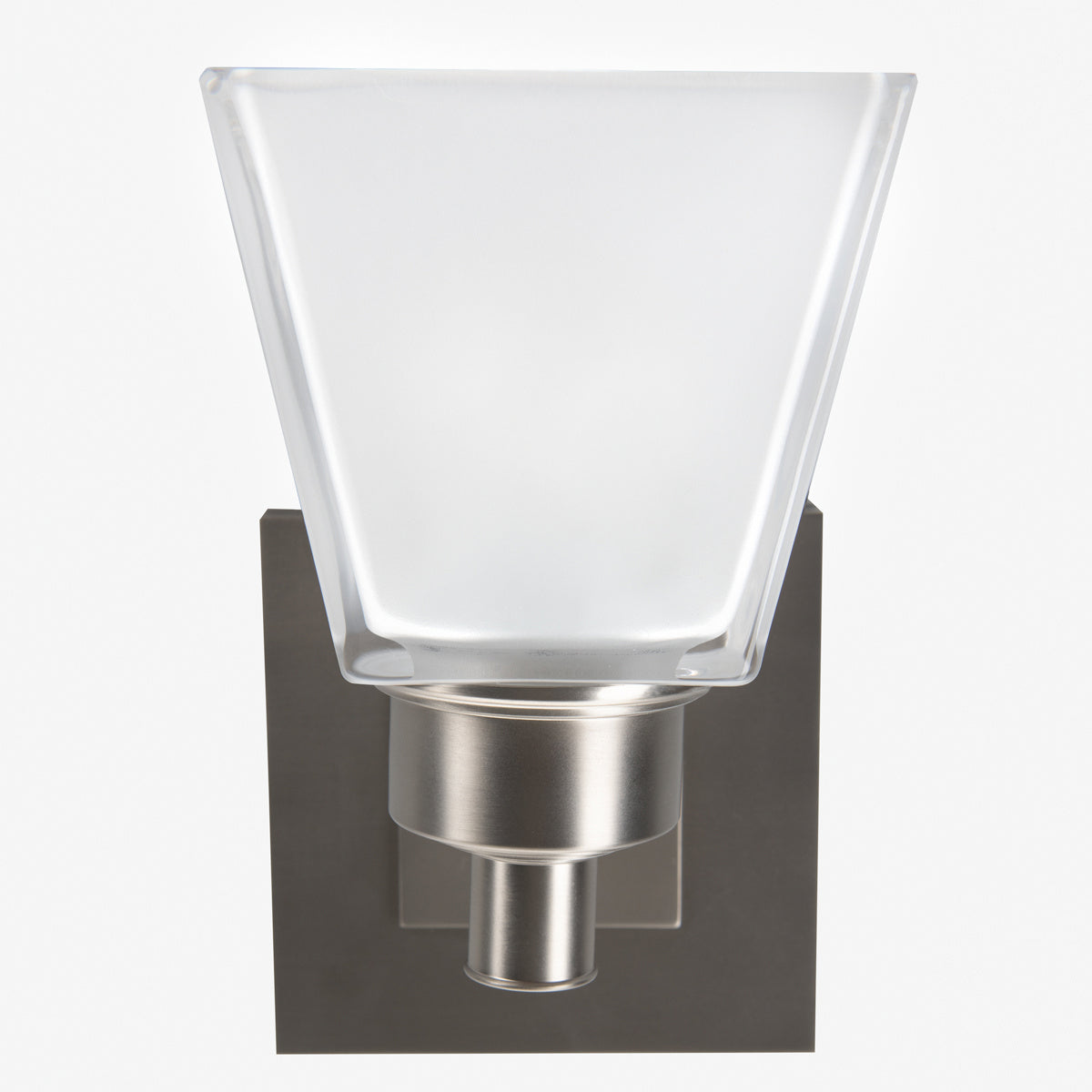 Norwell Lighting - 9635-BN-SQ - One Light Wall Sconce - Matthew - Brushed Nickel