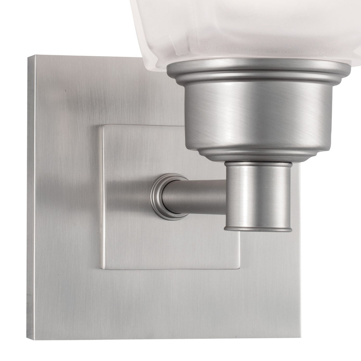 Norwell Lighting - 9635-BN-SQ - One Light Wall Sconce - Matthew - Brushed Nickel