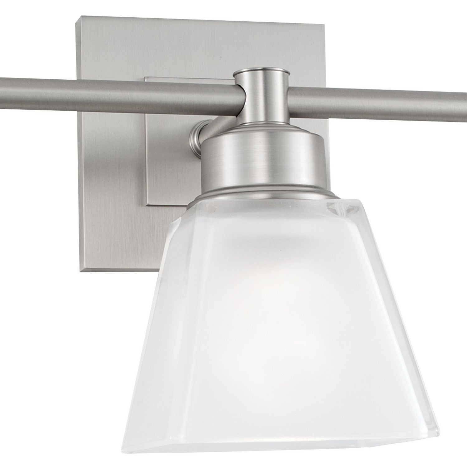 Norwell Lighting - 9637-BN-SQ - Three Light Wall Sconce - Matthew - Brushed Nickel