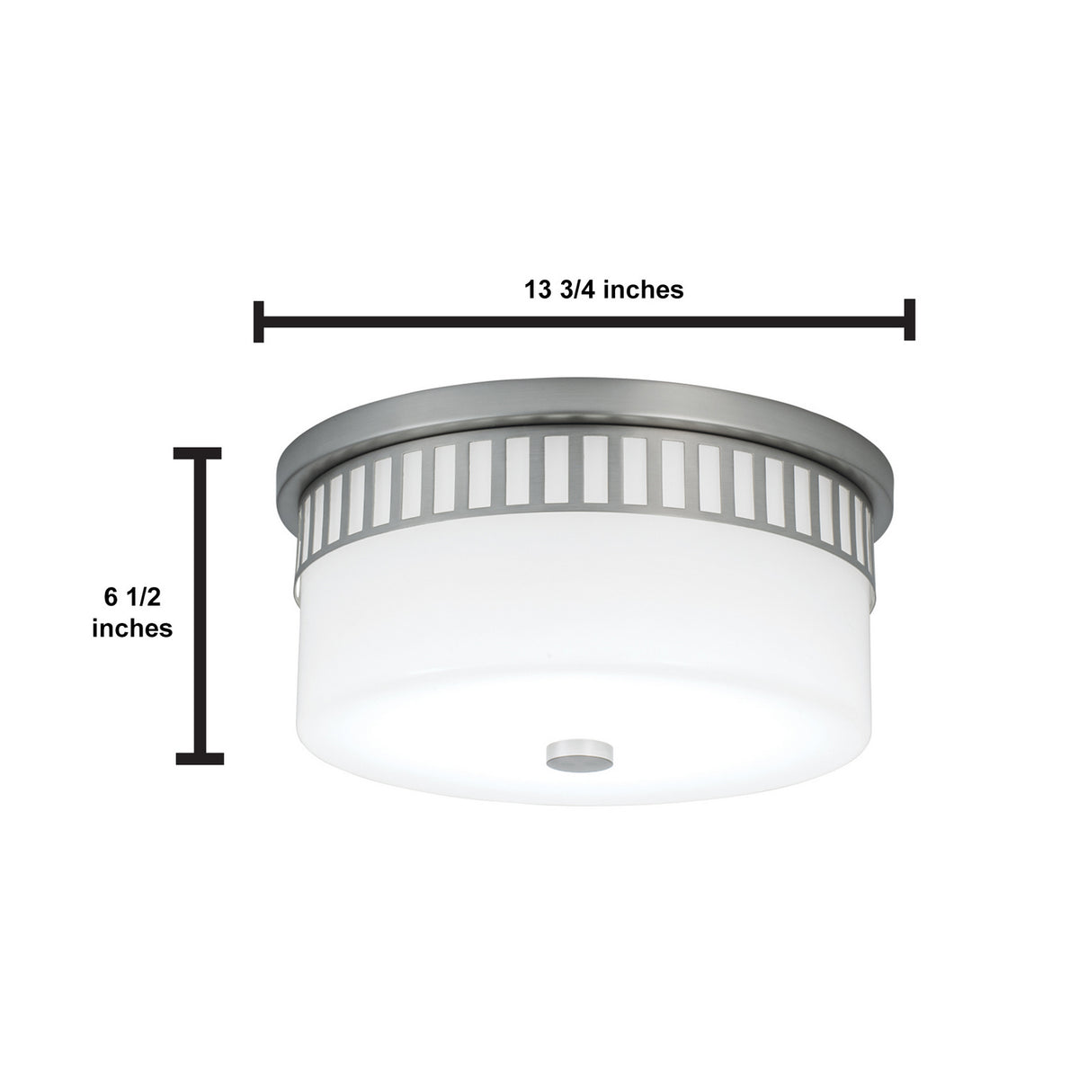 Norwell Lighting - 9653-BN-SO - LED Ceiling Mount - Astor - Brush Nickel