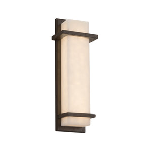 Justice Designs - CLD-7612W-DBRZ - LED Outdoor Wall Sconce - Clouds - Dark Bronze