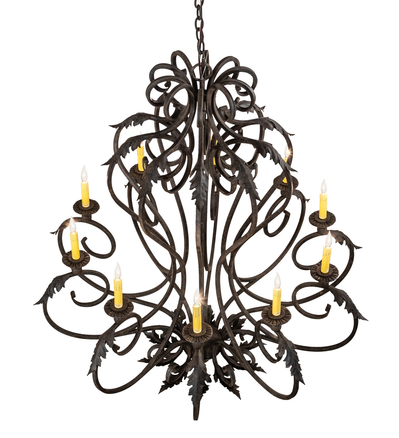 Meyda Tiffany - 210727 - Ten Light Chandelier - Josephine - Antiquity