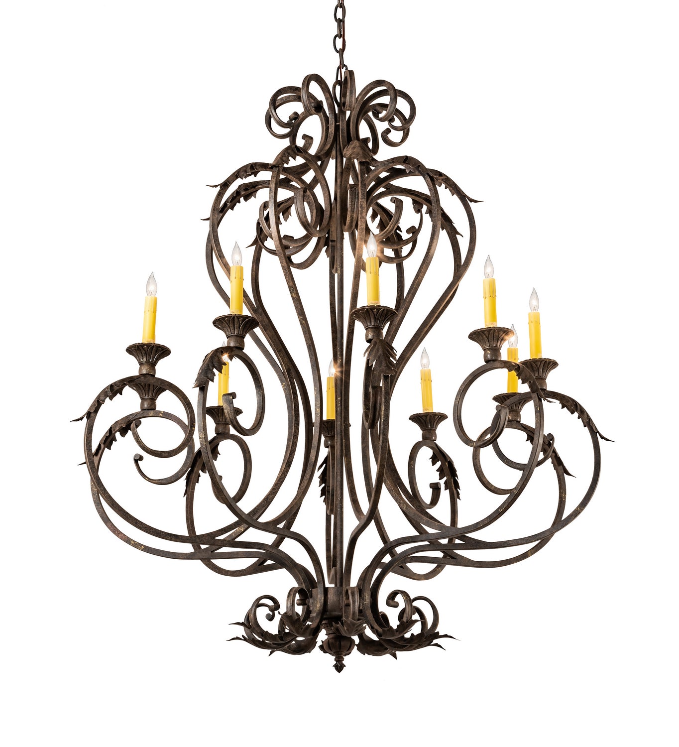 Meyda Tiffany - 210727 - Ten Light Chandelier - Josephine - Antiquity