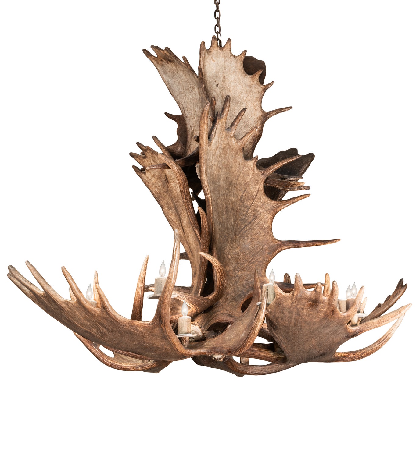 Meyda Tiffany - 212269 - 12 Light Chandelier - Antlers - Mahogany Bronze