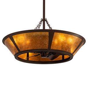 Meyda Tiffany - 213016 - Eight Light Chandel-Air - Sutter - Cafe Noir