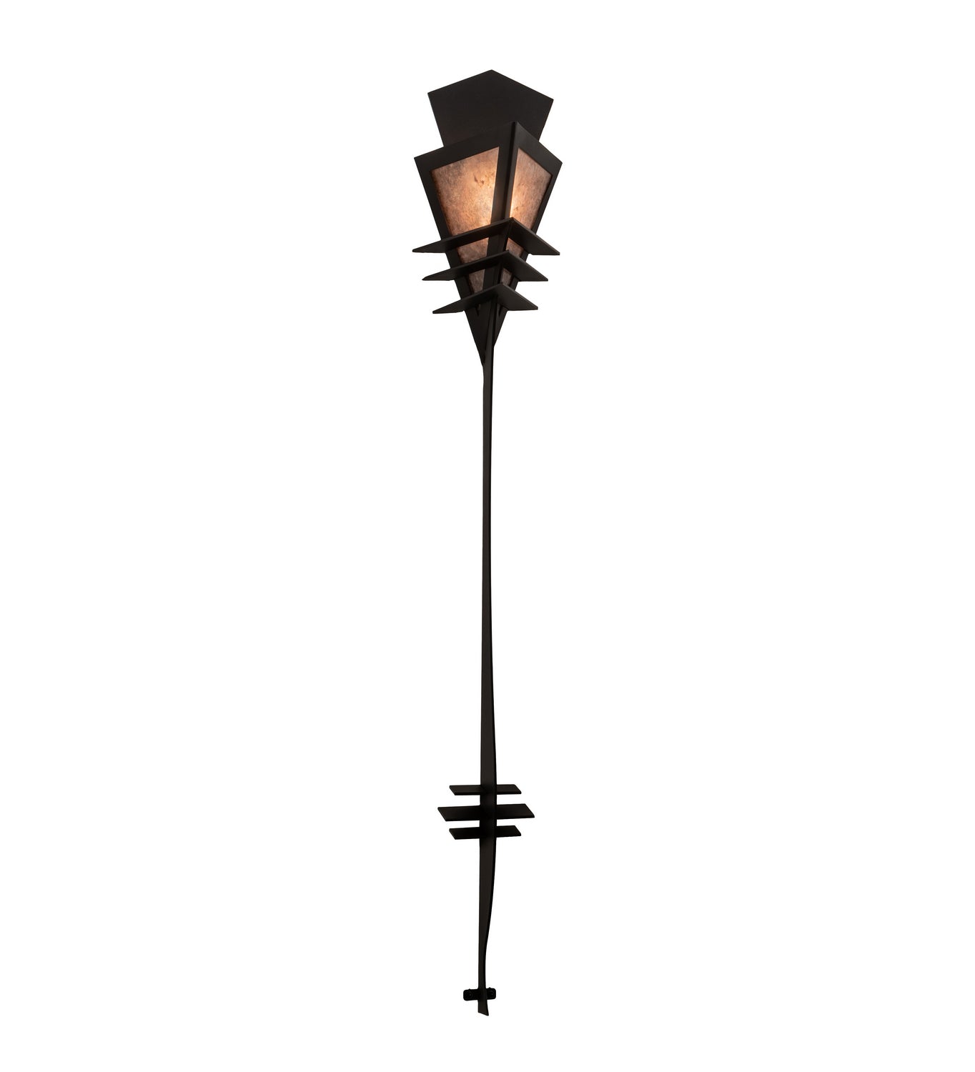 Meyda Tiffany - 213385 - One Light Wall Sconce - Zaira - Blackwash