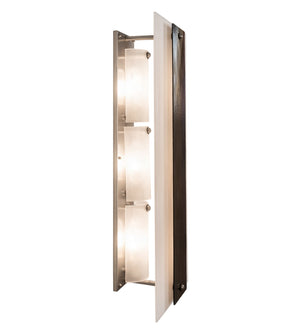 Meyda Tiffany - 215658 - Three Light Wall Sconce - Metro - Nickel