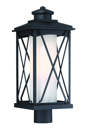 Minka-Lavery - 72686-66 - One Light Outdoor Post Mount - Lansdale - Matte Black