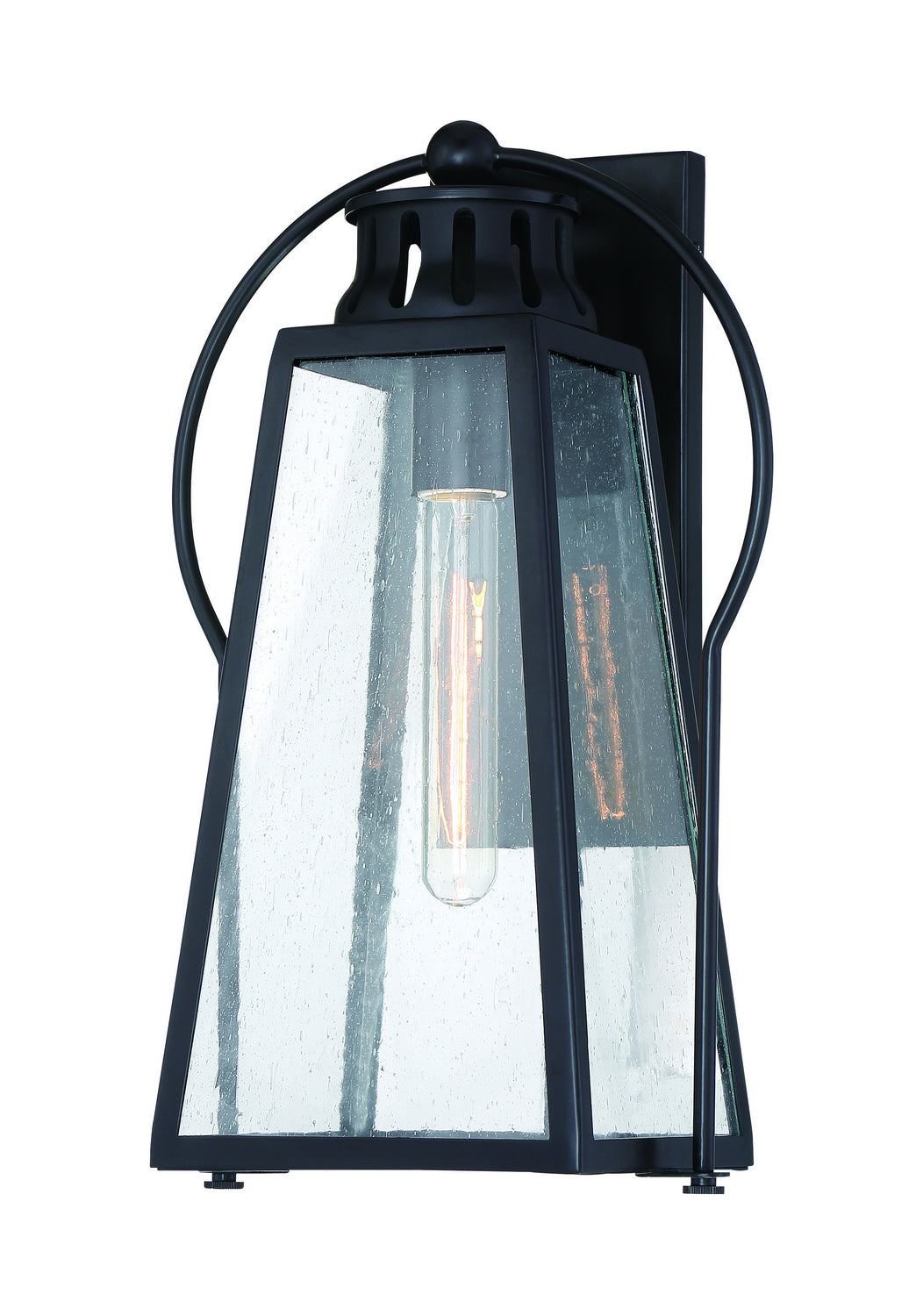 Minka-Lavery - 72702-66A - One Light Outdoor Wall Mount - Halder Bridge - Sand Black