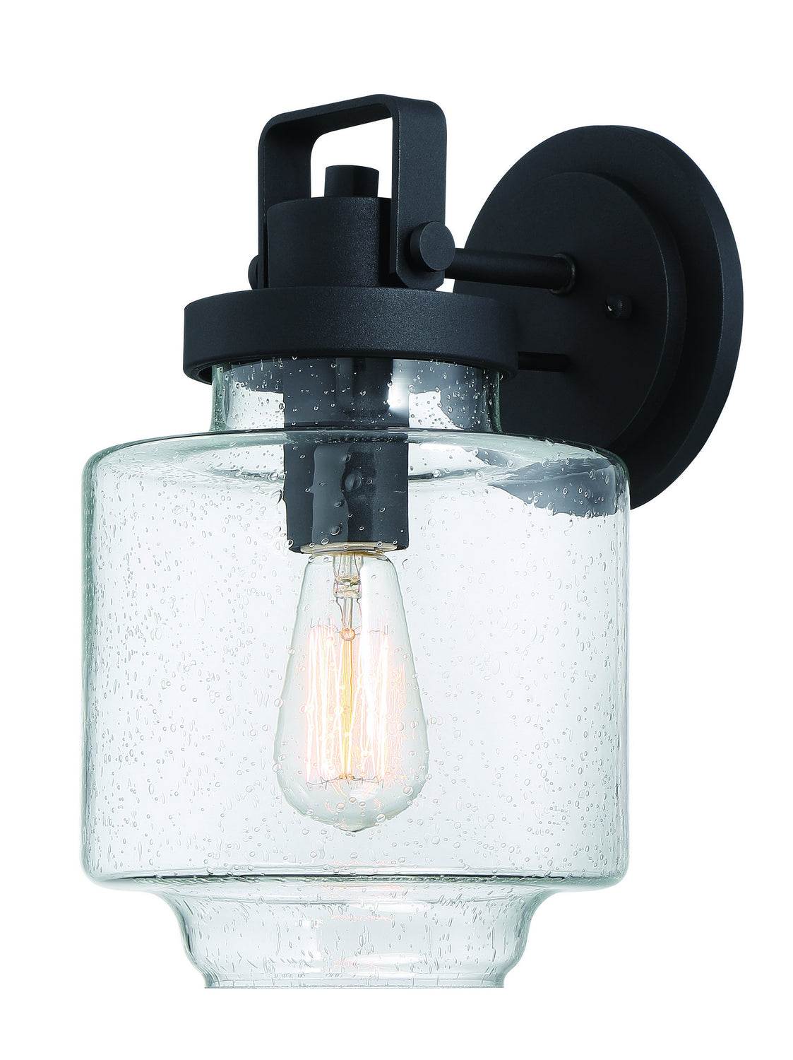 Minka-Lavery - 72773-66 - One Light Outdoor Wall Mount - Rosecrans - Sand Black