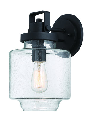Minka-Lavery - 72773-66 - One Light Outdoor Wall Mount - Rosecrans - Sand Black