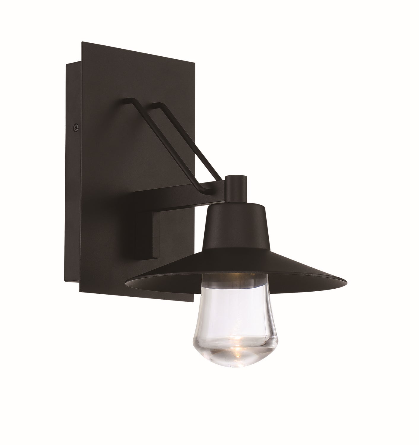 Modern Forms - WS-W1911-BK - LED Outdoor Wall Sconce - Suspense - Black