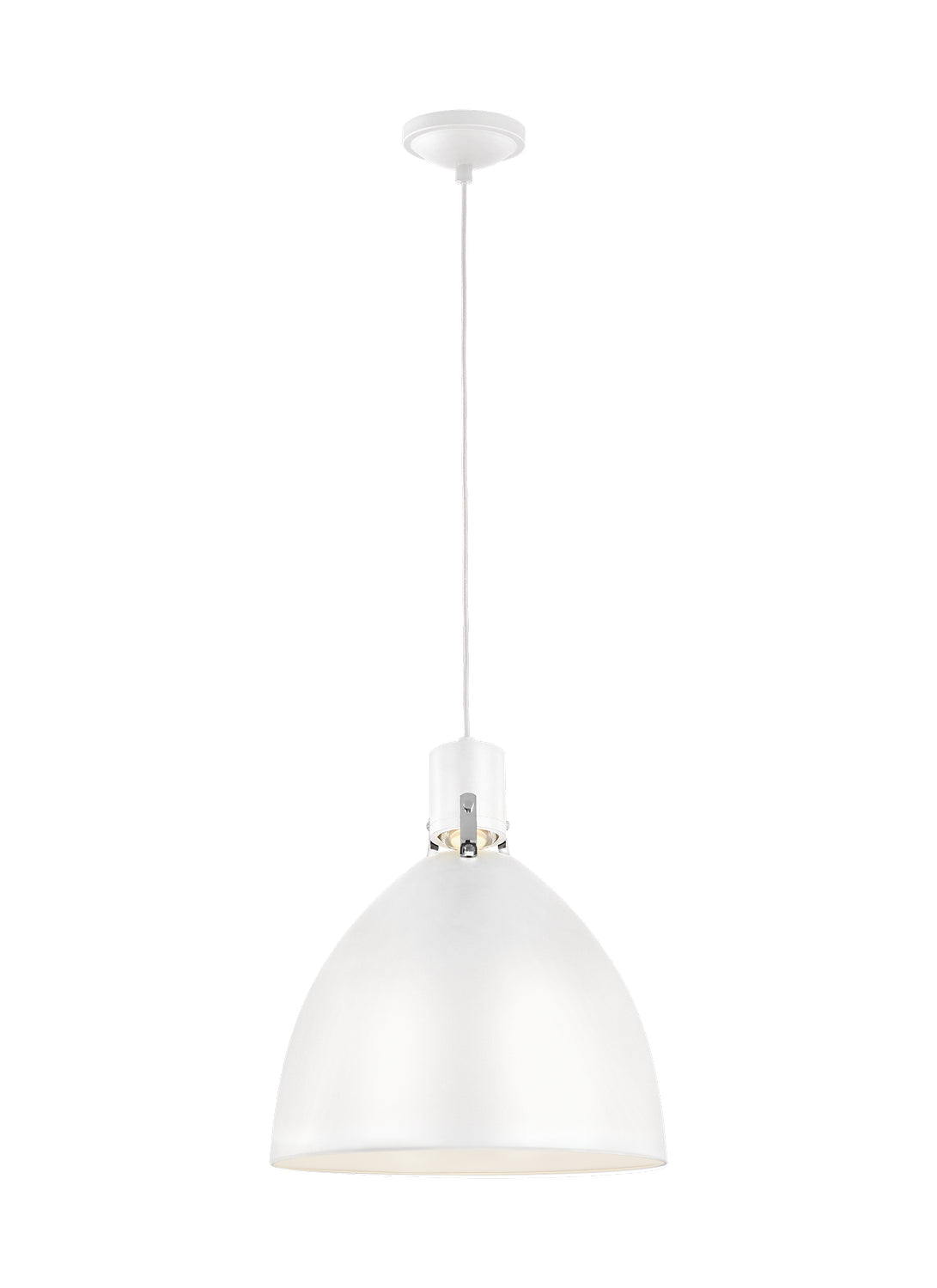 Visual Comfort Studio - P1443FWH-L1 - LED Pendant - Brynne - Flat White