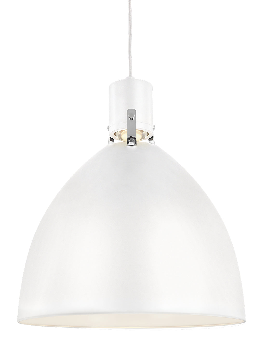 Visual Comfort Studio - P1443FWH-L1 - LED Pendant - Brynne - Flat White