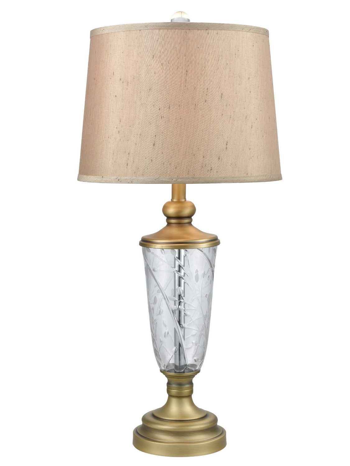 Dale Tiffany - SGT17167 - One Light Table Lamp - Golden Antique Brass